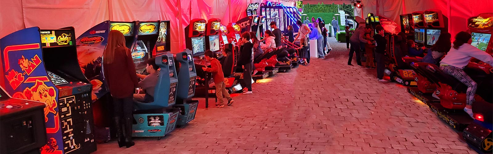 Arcade Games Ready to Rent