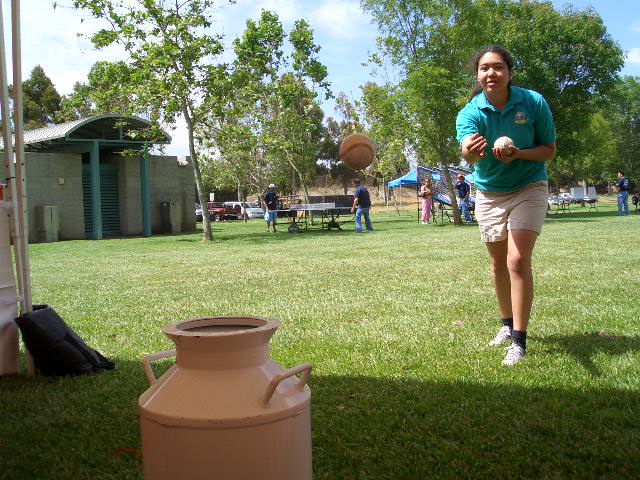 Carnival Game - Milk Can