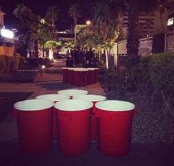 Giant Beer Pong