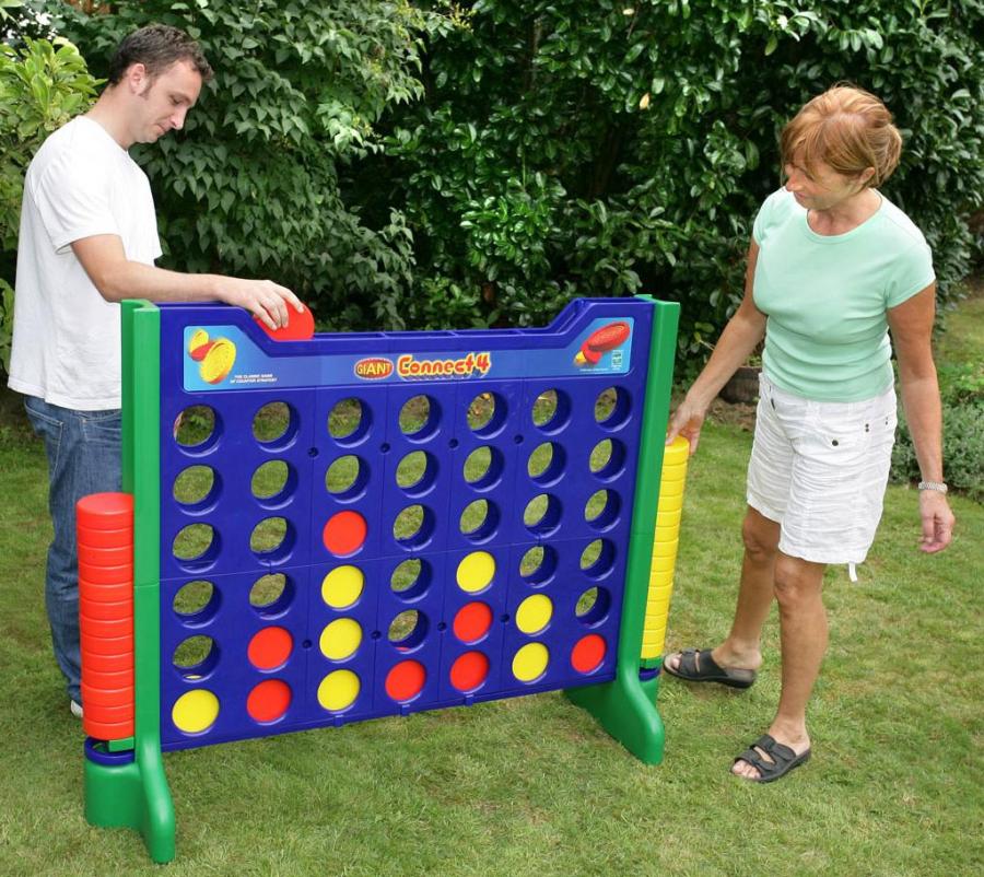 Connect 4 - Jumbo (blue/green)