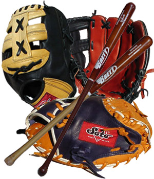 Softball Gear (Gloves, bats, balls, bases)