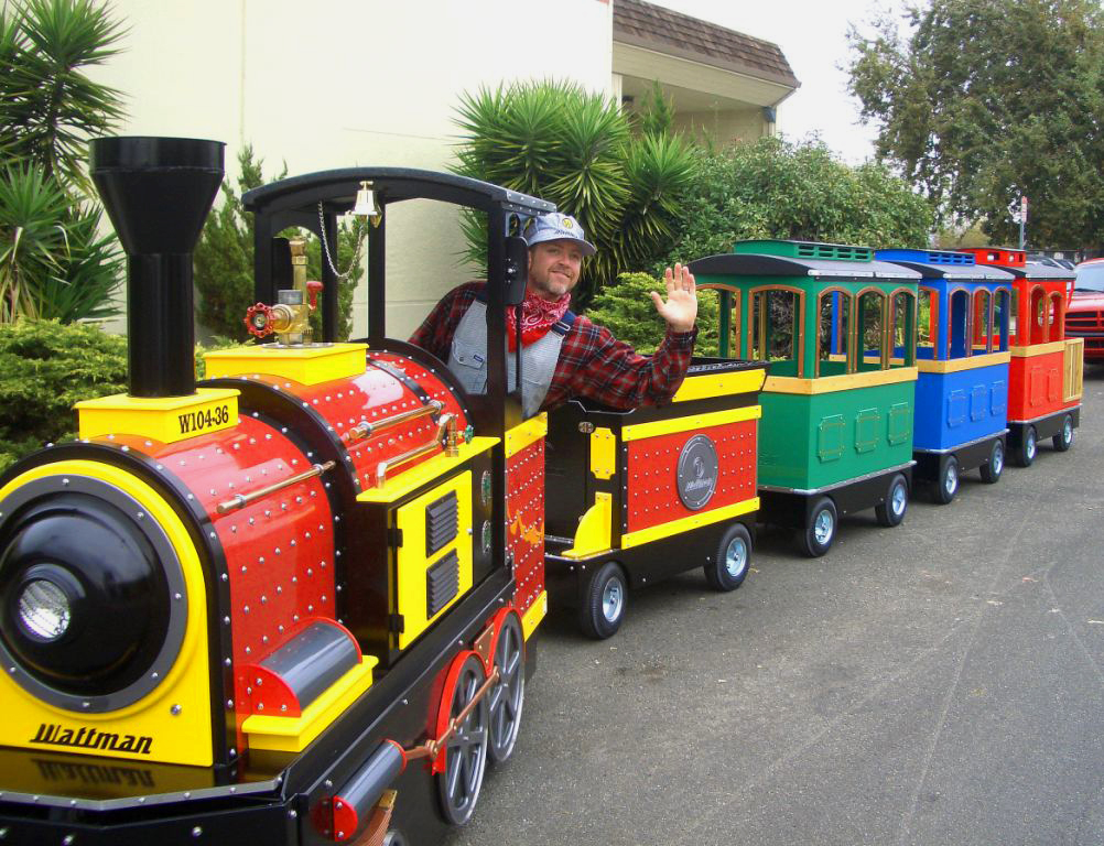 Trackless Mini Train