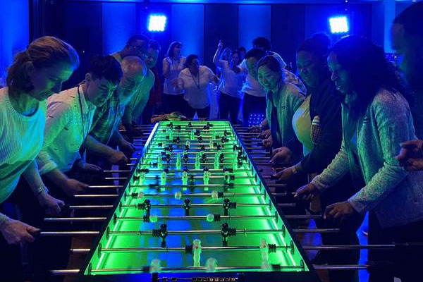 Foosball Table - 10 Man - LED