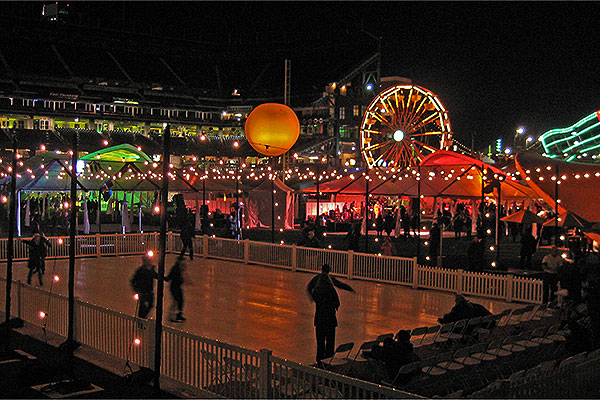 Synthetic Ice Skating Rink