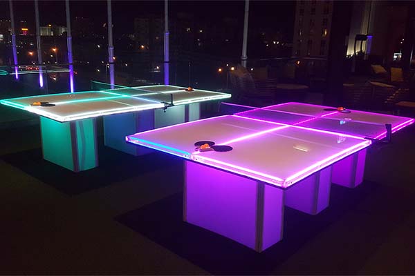 LED Ping Pong Table